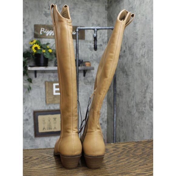 NWT Universal Thread Women's Sommer Western Boots 87929896 Light Brown 7M 7 M - Picture 5 of 7